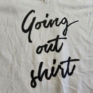 Lane Bryant Women's Plus Size Going Out‎ Shirt V Neck Tee Top 18/20